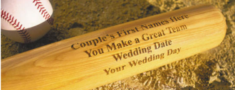 custom engraved bats