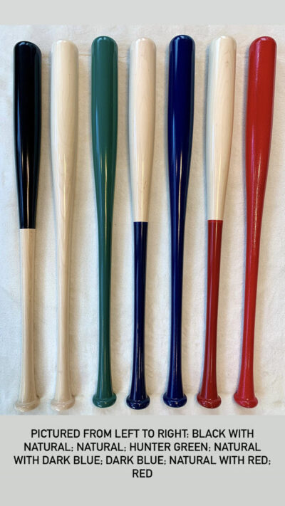 traditional team award bats colors