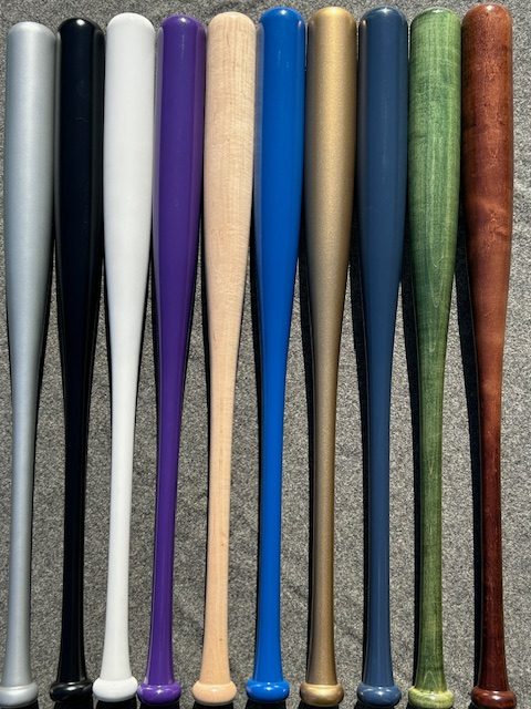Blue Ribbon Maple Baseball Bat color choices