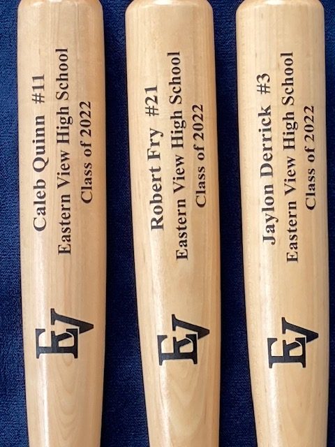 Economical Team Award Engraved Bats