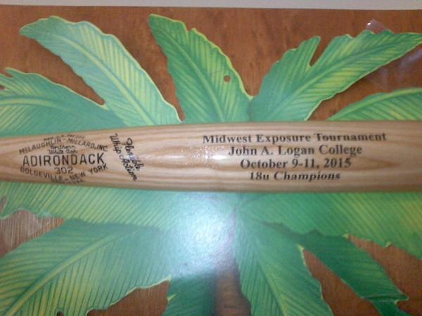 Corporate Bat Engraving