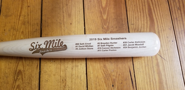 corporate custom bat engraving