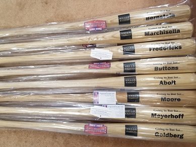 custom engraved bats