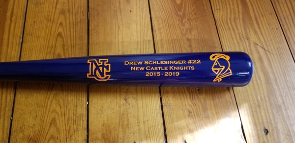 sports team awards custom engraved bats