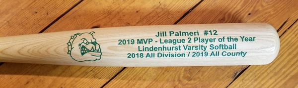 softball team custom engraved bats