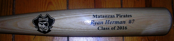 Corporate Bat Engraving